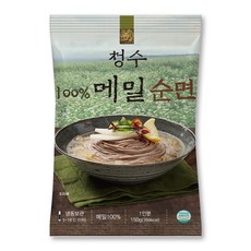 [청수식품] 100% 메밀순면, 5개, 150g