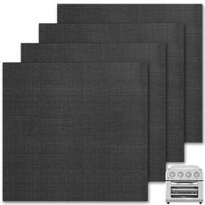 GWYSY 오븐 바닥용 라이너 30.5 x 27.4cm(12 10.8인치) 재사용 가능한 논스틱 내열성 토스터 라이너 매트 Cuisinart TOA-60 65 70 닌자 푸디, For Cuisinart TOA-28 9.8" x 11