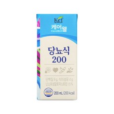 케어웰 당뇨식 환자식 균형영양식 식사대용, 200ml, 60개