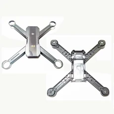 MJX B20 Bugs EIS RC 드론 쿼드콥터 예비 부품 바디 쉘 커버 랜딩 기어, 01 Both upper and lower