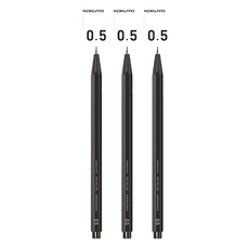 고쿠요 연필 샤프 PS-PE105D, 3개, 0.5mm
