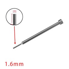 핀분리 플립키 열쇠 리무버 수리공용 전문가용 교체용, 1개, 제거 1.6mm 망치헤드