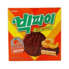 크라운 빅파이 살구, 324g, 1개