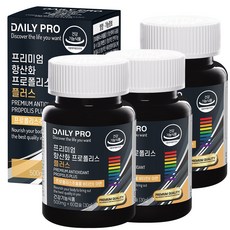 데일리프로 프리미엄 항산화 프로폴리스 플러스, 60캡슐, 3개, 60정
