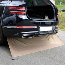 차박 텐트 범퍼 가림막 자동차 하단 바람막이, 1범퍼바람막이-브라운, 1개