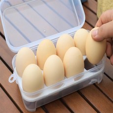 나임 휴대용 계란통 구운달걀보관통, 3구