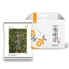 해농 선물세트 오롯이 재래김 25g 10봉 반찬용 조미김세트, 10개