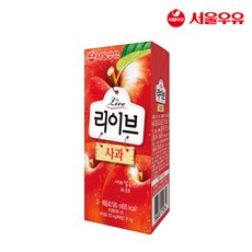 서울우유 리이브 190mlx96팩 사과 포도 제주감귤 아기주스, 190ml