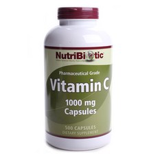 NutriBiotic 維生素C膠囊 1000mg, 500顆, 1罐