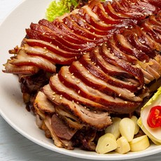 푸디헤븐 잡내없이 쫄깃한 꾸지뽕 왕족발 앞다리 1kg, 1개