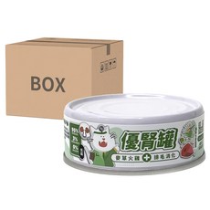 nu4PET 陪心寵糧 優腎主食罐, 麥草 + 火雞, 80g, 24罐