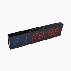 1.8吋 多功能運動計時器 LED健身訓練計時器 (秒錶/倒計時/時鐘), 1.8英寸, 1個