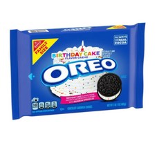 오레오 초콜릿 샌드위치 쿠키 버스데이 케이크 맛, 1개, 482g