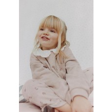 자라 ZARA 소프트 터치 플레어 티셔츠 및 레깅스 세트 - 샌드 그레이 4012607081 938522
