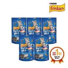 퓨리나 프리스키 파티믹스 비치사이드 60g (리뉴얼 미국산) 스낵, 비치 사이드, 5개