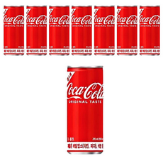 코카콜라 스터비(업소용) 탄산음료캔 커피 콜라 탄산수, 245ml, 1개