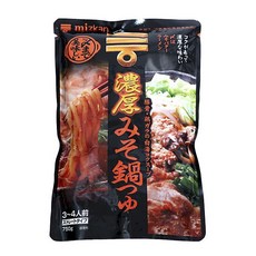 mizkan 味滋康 濃郁味噌火鍋湯底, 5個, 750g