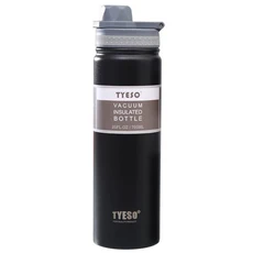 530ML/750ML 스테인리스 스틸 진공 플라스크 휴대용 단열 물병 커피 머그컵 누수 방지 야외 음료 용기, 01 빠른  Mainland, 02 Black 750ml