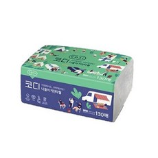 코디 나들이 키친타월 130매 1개 티슈 롤 화장지 타월