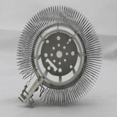 전기 히터 부품 원형 가열 요소 와이어 팬 220V 2000W, 한개옵션0