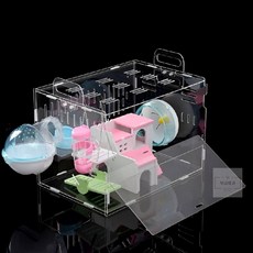 보급창고 햄스터 케이지 풀세트 그네집 햄스터케이지풀세트, 1