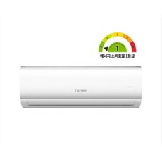 캐리어 1등급 인버터 벽걸이 에어컨 8평 소상공인지원 DARB-0081GAWSD 빠른설치, 일반배관형