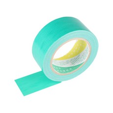 강력 접착 청테이프 면테이프 정량 48mm x 25M 10개 1BOX, 청테이프 50mm x 25M, 1개