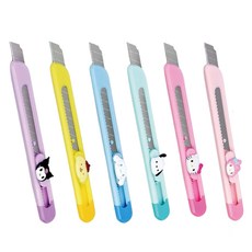 디어템 산리오 학용품 컷터칼 포켓 커터칼, 1개, 포차코 포켓