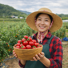 [재구매율 1위] 가락시장 직송 프리미엄 대추 방울 토마토 직접선별 하이과일, 1개, 750g