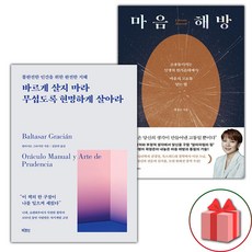 바르게 살지 마라 무섭도록 현명하게 살아라 + 마음 해방 세트