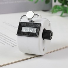 【台灣現貨 隔日到貨】機械式按壓計數器 機械式按壓計數器 白色 不需要電池, 1個