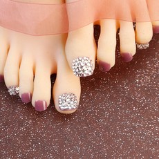 잇템샵 100여종 바캉스 페디큐어 네일팁 셀프 네일 아트 패디팁+글루+양면테잎 세트상품, 2차패디팁-141, 1개