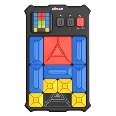 giiker 슈퍼슬라이드 슬라이딩 퍼즐 자석 블럭 블록 매직 큐브 교구 유아 아기 두뇌게임 기커코리아, 1개