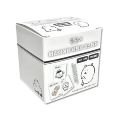 담곰이 버라이어티 레트로 씰스티커 띠부씰 농담곰 정품 굿즈 단초미, 10팩, 1박스