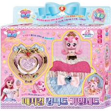 캐치티니핑 매지컬 컴팩트 가방 완구 세트, 혼합색상, 1세트