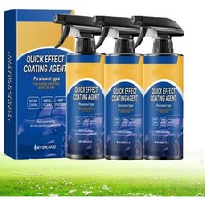 퀵 코트 복원 고급 자동차 액팅 코팅제 스프레이 다기능 3 in 1 보호 코팅 2개, 3pcs
