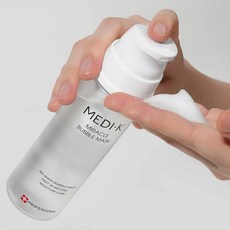 약국입점 메디케이 미라클버블팩 대용량 145ml 노워시 물광 수분광채 피부결케어 속건조 저자극 홈케어, 1개