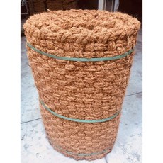 萬美工廠直營 園藝步道造景用純天然手工椰纖毯 寬60公分*10米長, 1個