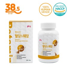 38.5 강아지 고양이 혈당 췌장 영양제 펫타민 혈당 췌장 80g, 1개, 치즈맛, 소화기능/췌장개선, 30회분