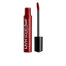 닉스 NYX PROFESSIONAL MAKEUP 스웨이드 크림 립스틱 - Subversive Socialite 와인 퍼플, 1