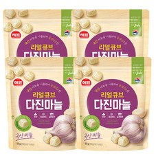 해표 리얼큐브 다진마늘 23g, 4개