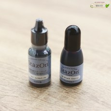 Tsukineko 月貓 STAZON 速乾油性印台 防水印台 補充液 SZR, 1個, SZ-22 櫻桃紅