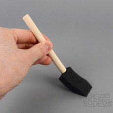 스펀지 붓2.5cm 폼브러쉬