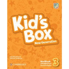 Cambridge YLE 官方主教材 Kid's Box New Generation Workbook 美式英語, 1個, Level 3