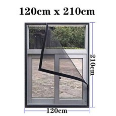 Mosquiteras Para Ventana Moustiquaire Fenetre 모기 및 곤충 그물 안티 고양이 메쉬 양면 창 심사 커튼