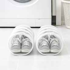 젠토 다빠라 운동화 세탁망 2개 왕발 대형, 1세트, 화이트