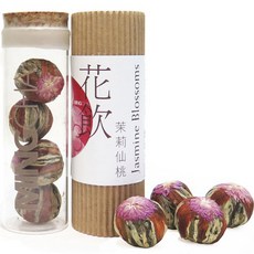 Mingcha 茉莉仙桃茶, 1罐, 4顆