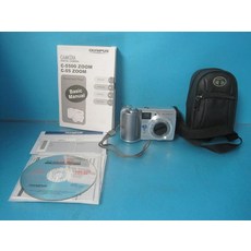 올림푸스 카메라 C-5500 줌 실버 디지털 Y2K 디지털캠 - 5.1MP 5배, 올림푸스 카메라 C-5500 줌 실버 디지털 Y2K 디