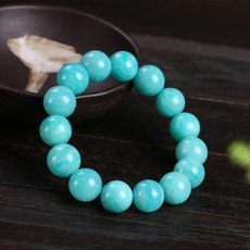 純天然莫桑比克無染色天河石單圈手鏈