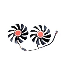 XHSESA Replacement CF1010U12S/FDC10U12S9-C Graphics Card Cooling for XFX RX580 RX584 RX588 RX590 B, XHSESA Replacement CF1010U12S/